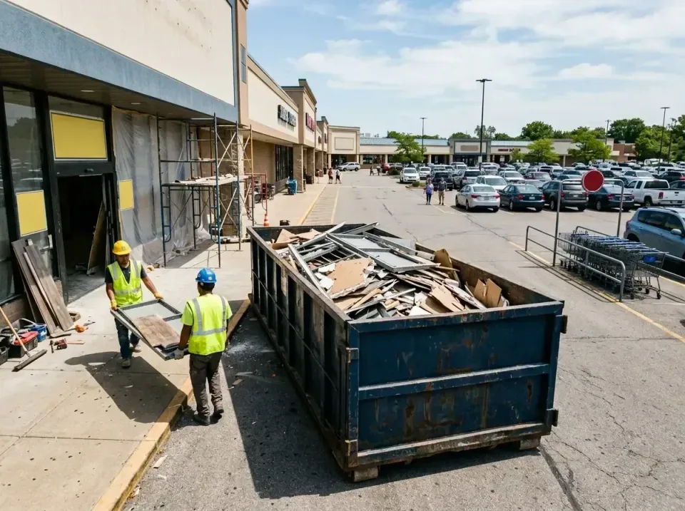 retail-store-renovation-debris-003 — frequently asked questions, Roll-off Dumpster Rentals in Gervais, OR